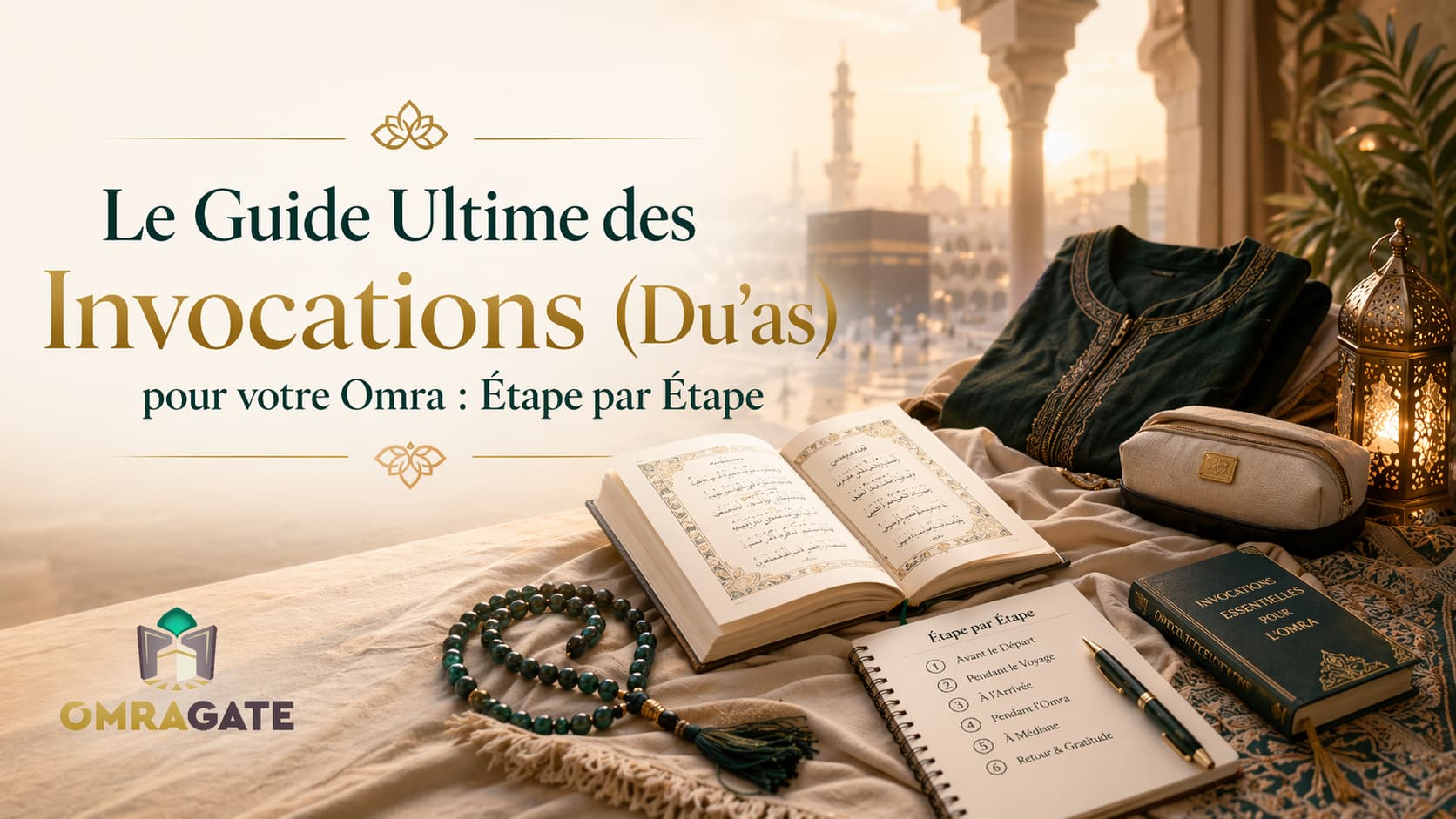 Pèlerin en invocation devant la Kaaba